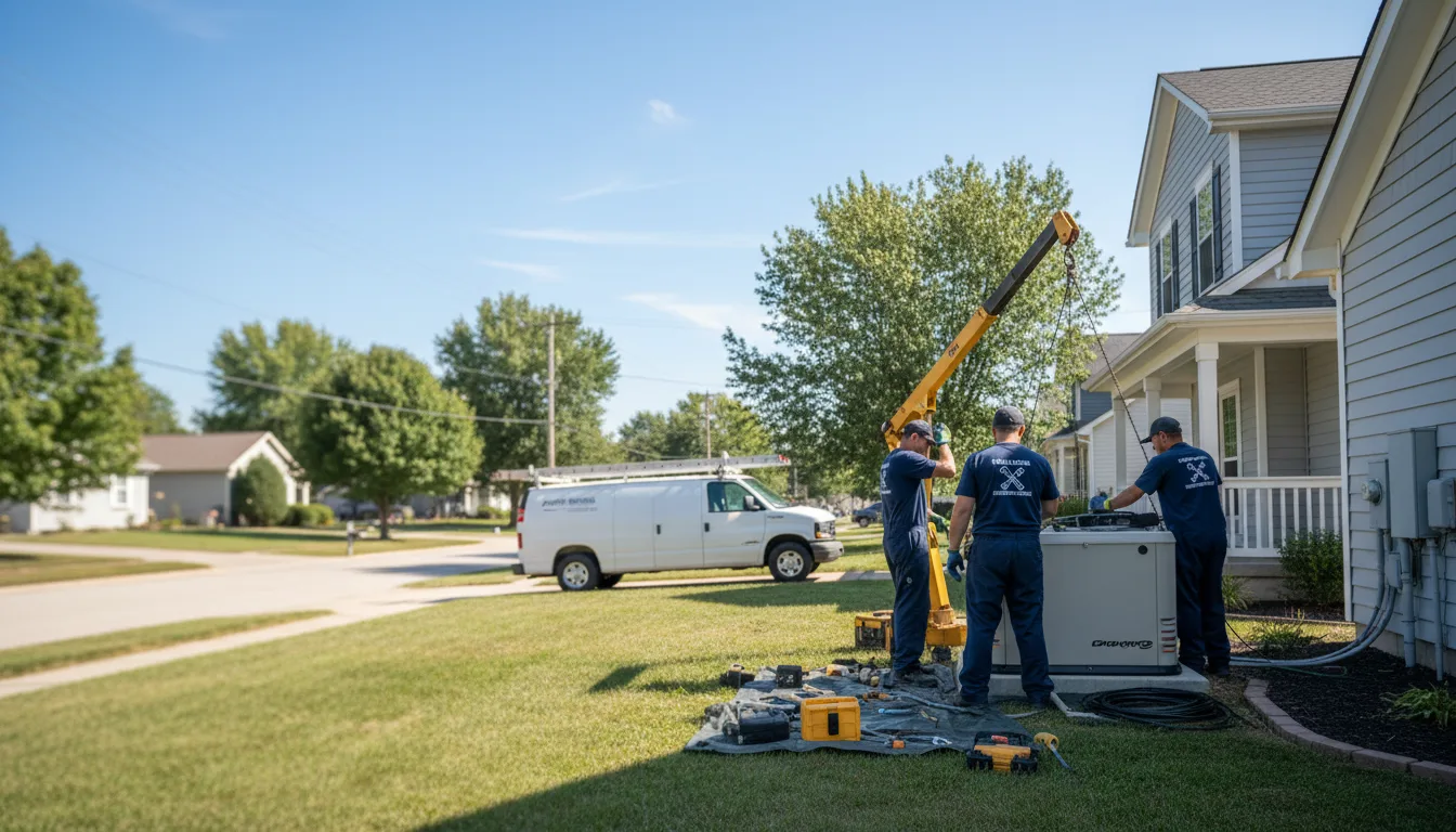 Generator Installation in Bruceville, TX near me